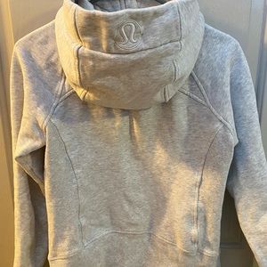 LuLu Lemon scuba full zip hoodie, size 4.
